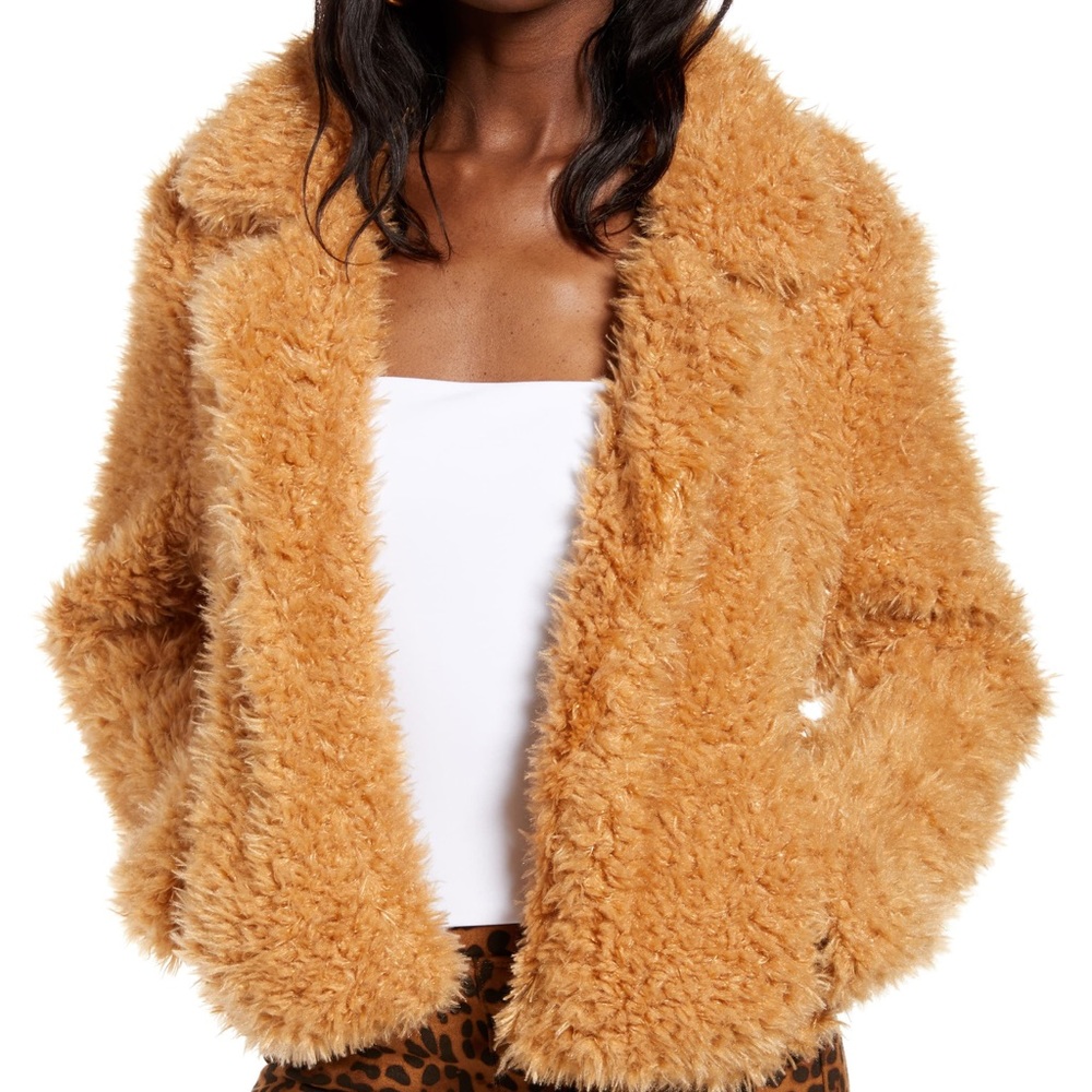 SALE * NWT BLANKNYC DENIM Faux Shearling Teddy Coat sz XL